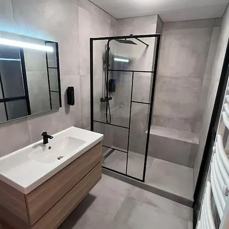 Avec Jaccuzzi 15 Min Du Centre De Lyon 아파트 *